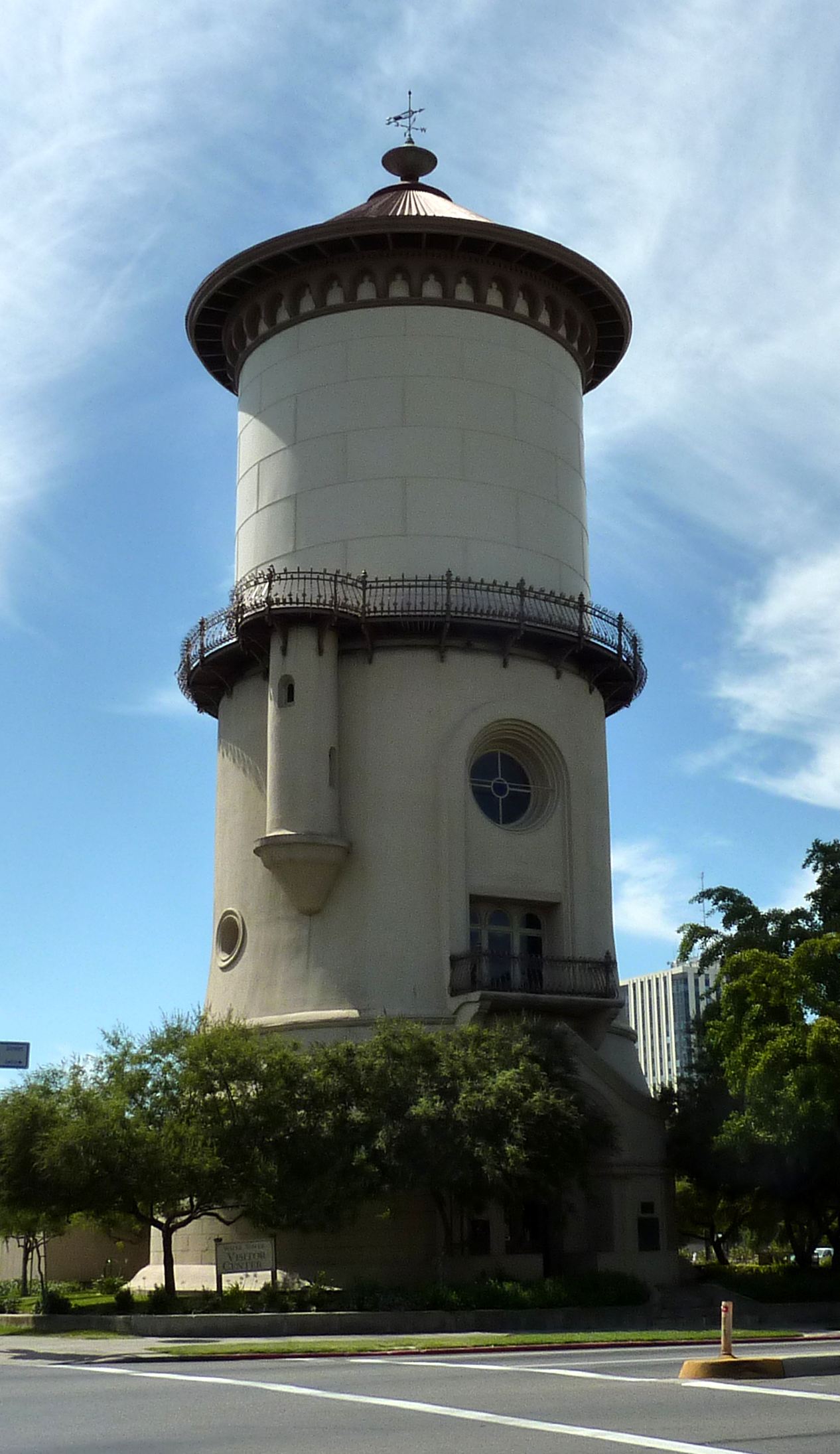 The historic 1894 Fresno Water Tower
